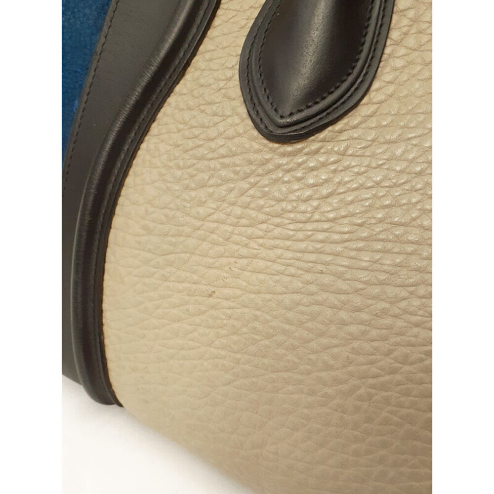 Celine Luggage Shopper 2way Handbag calfskin leather - Picture 5 of 9